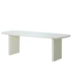 Eettafel Deens Ovaal 200cm - Beige Beton - Gin