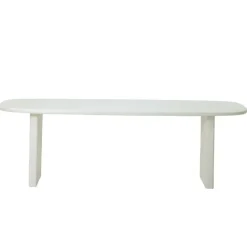 Eettafel Deens Ovaal 200cm - Beige Beton - Gin