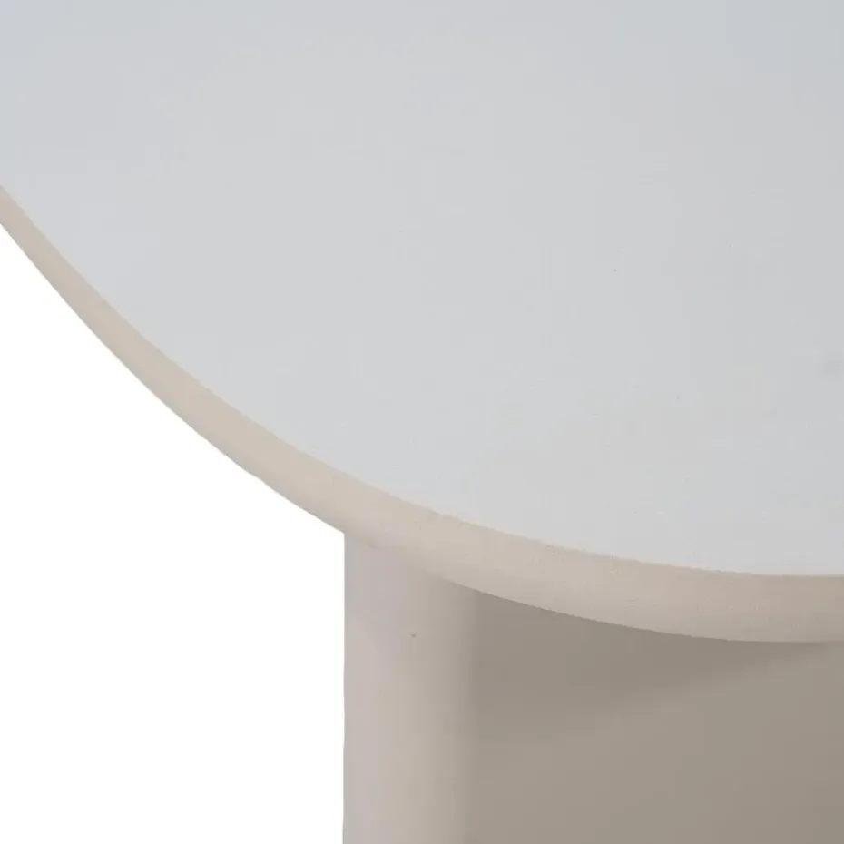 Eettafel Deens Ovaal 240cm - Beige Betonlook - Maya