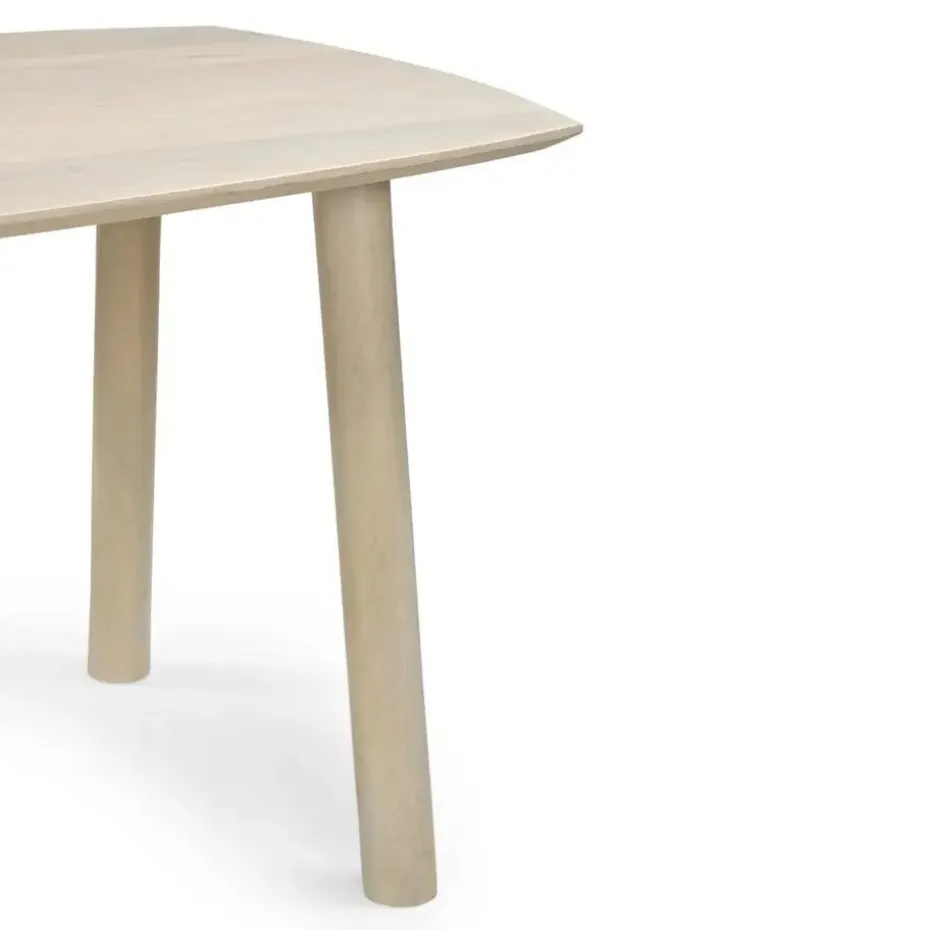 Eettafel Deens Ovaal 170cm - Naturel Mangohout - Leone