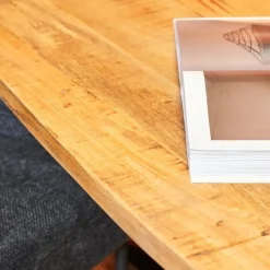 Eettafel Deens Ovaal Naturel - 200x100x76cm - Elegance