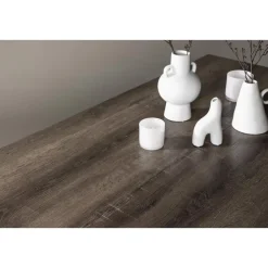 Eettafel Eiken Hout Wit - 180x90x75cm - Marina