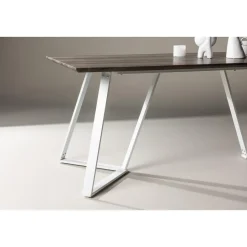 Eettafel Eiken Hout Wit - 180x90x75cm - Marina