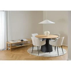 Eettafel Eiken Naturel - Rond 120x120x75cm - Skagen