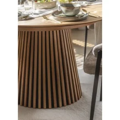 Eettafel Irene - walnoot - uitschuifbaar