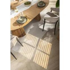 Eettafel Irene - walnoot - uitschuifbaar