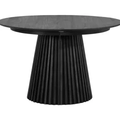 Eettafel Irene - zwart - uitschuifbaar