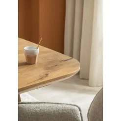 Eettafel Mandy - mangohout - 75x180x92cm