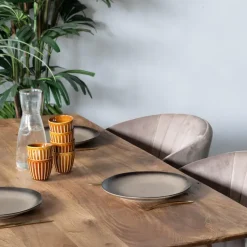 Eettafel Mangohout - 200x90x76cm - Landelijk - Oslo