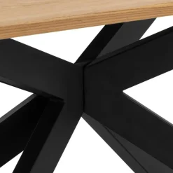 Eettafel Naturel Eikenhout - 200x100x75cm - 6-8 personen - Dain