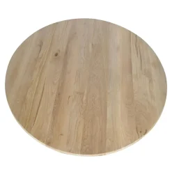 Eettafel Naturel Hout - 130x130x76cm - Ferris