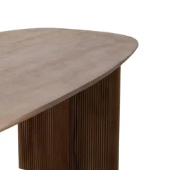Eettafel Naturel Mangohout - 250x100x76cm - 6-8 Personen - Aya