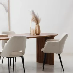 Eettafel Naturel Mangohout - 250x100x76cm - 6-8 Personen - Aya