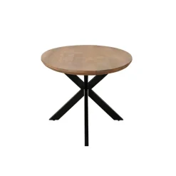 Eettafel Ovaal 180cm - Naturel Mangohout - Matrix-poot - Jesper