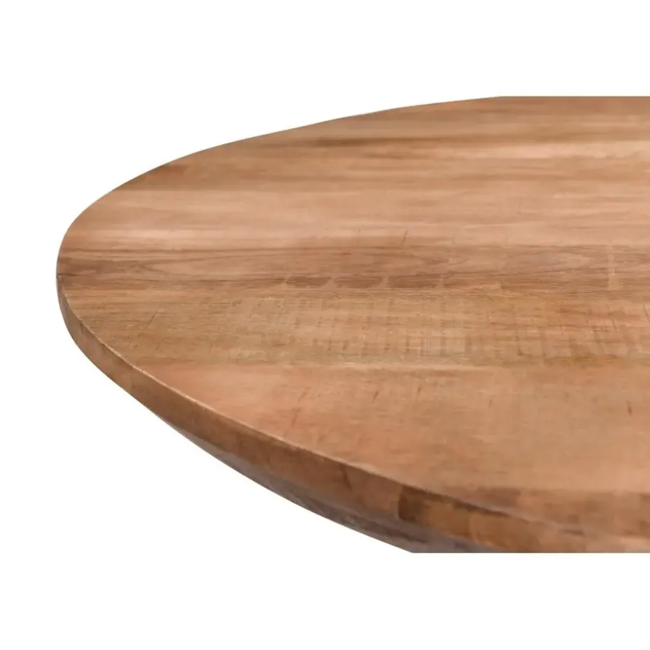 Eettafel Ovaal 180cm - Naturel Mangohout - Matrix-poot - Jesper