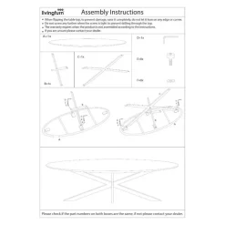 Eettafel Ovaal 240cm - Naturel Mangohout - Jesper