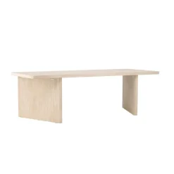 Eettafel Rechthoek - Beige MDF - 240x100x75cm - Skagen