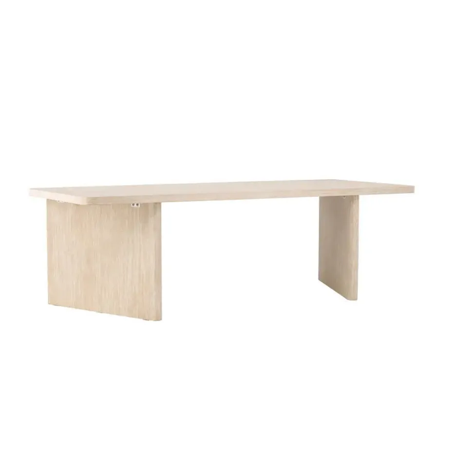 Eettafel Rechthoek - Beige MDF - 240x100x75cm - Skagen