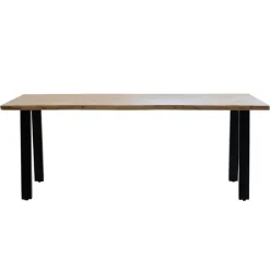 Eettafel Rechthoek 240cm - Naturel Boomstamtafel - Lars
