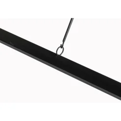 Eettafel Rechthoek 160cm - Zwart Mangohout - 2-4 personen - Norris