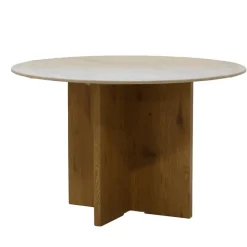 Eettafel Rond - Marmer - 120x120x76cm - Faria