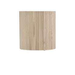 Eettafel Rond Beige 110cm - Fineer - Scandinavisch