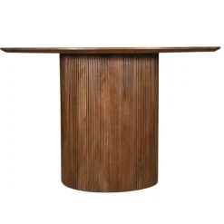 Eettafel Rond Ø120cm - Bruin Mangohout - Jaime