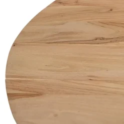 Eettafel Rond Ø120cm - Naturel Acaciahout - 2-4 Personen - Seppe