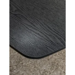 Eettafel Suzanne - zwart - 220x100 cm