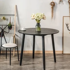 Eettafel voor 4 personen van massief grenen D90