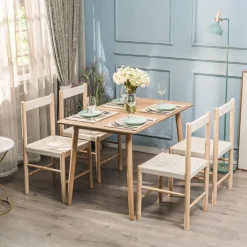 Eettafel voor 4 personen van massief grenenhout L120