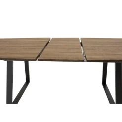 Eettafel Walnoot Hout Uitschuifbaar - 160x85x75cm - Inca