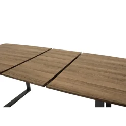 Eettafel Walnoot Hout Uitschuifbaar - 160x85x75cm - Inca