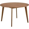 Eettafel Walnoot Rond - 105x105x76cm - Levi