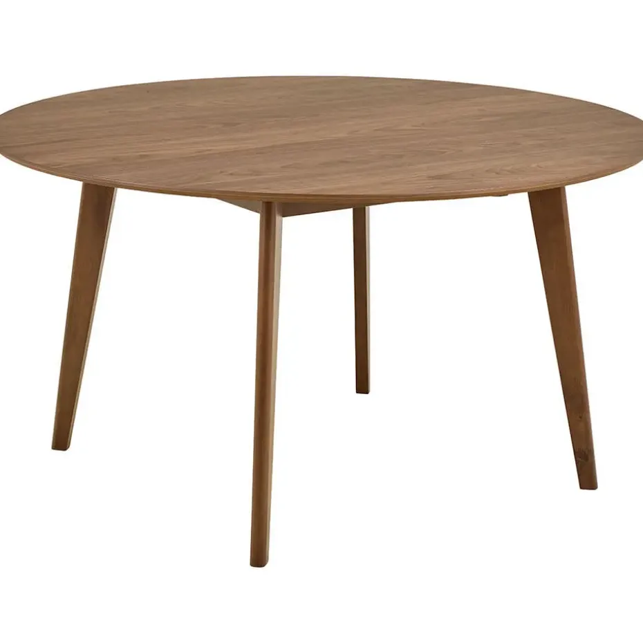 Eettafel Walnoot Rond - 140x140x76cm - Levi