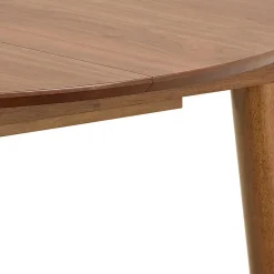 Eettafel Walnoot Uitschuifbaar - 154x115x75 cm - Gradje