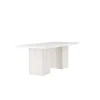 Eettafel Whitewash Hout - 200x90x75cm - Olga