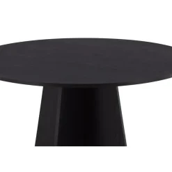 Eettafel Zwart Hout - 110x110x75cm - Bootcut