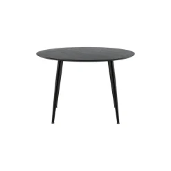 Eettafel Zwart Hout - 115x115x75cm - Dipp