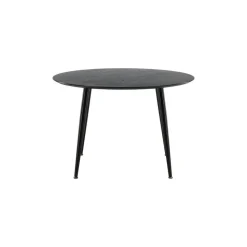 Eettafel Zwart Hout - 115x115x75cm - Dipp