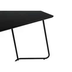 Eettafel Zwart Hout - 190x90x75cm - Petra