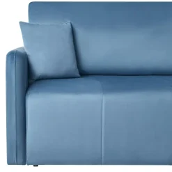 EGGE - Driezitsbank - Blauw - Fluweel