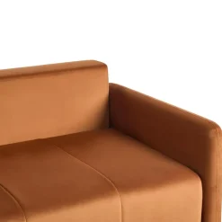 EGGE - Driezitsbank - Goudbruin - Fluweel