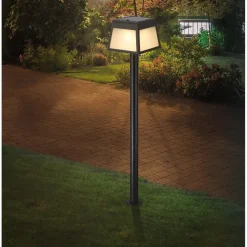 EGLO Altilia Solar Priklamp - LED - 106 cm - Zwart/Wit