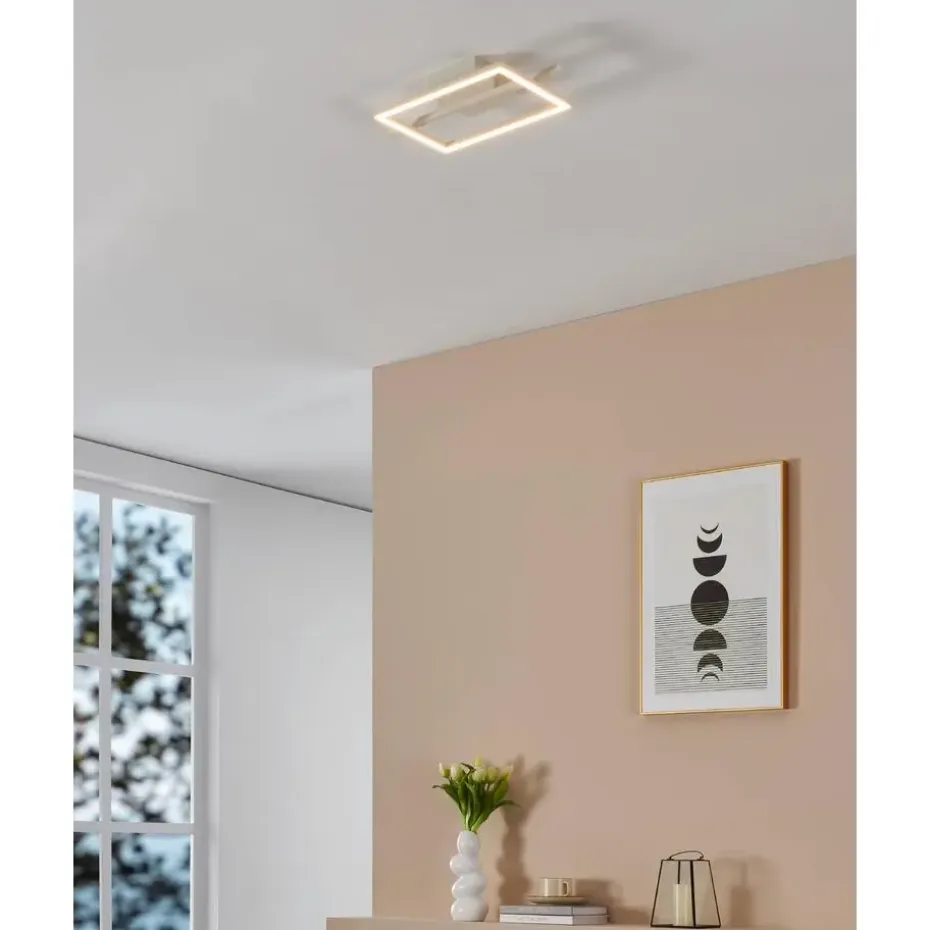 EGLO Amandolo Plafondlamp - LED - 40 cm - Wit - Instelbaar RGB