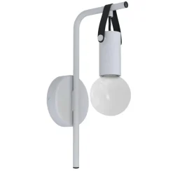 EGLO Apricale Wandlamp - E27 - Leer - Zwart/Bruin