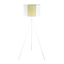 EGLO Arnhem Staande lamp - E27 - Papier/Staal - Wit/Bruin