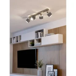 EGLO Bellizzi Spot - E14 - 75 cm - Grijs/Wit