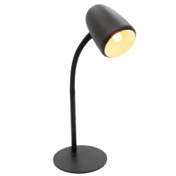 EGLO Carlo Tafellamp - Bureaulamp - E14 - 46 cm - Zwart - Kantelbaar