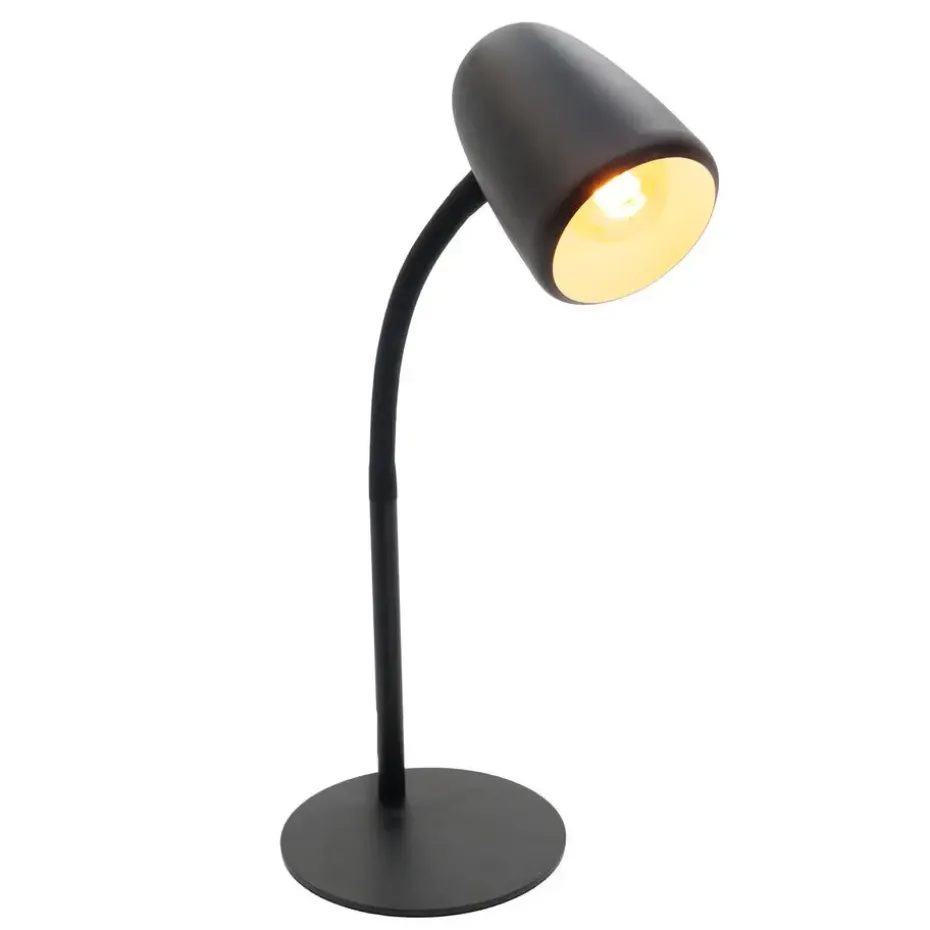 EGLO Carlo Tafellamp - Bureaulamp - E14 - 46 cm - Zwart - Kantelbaar